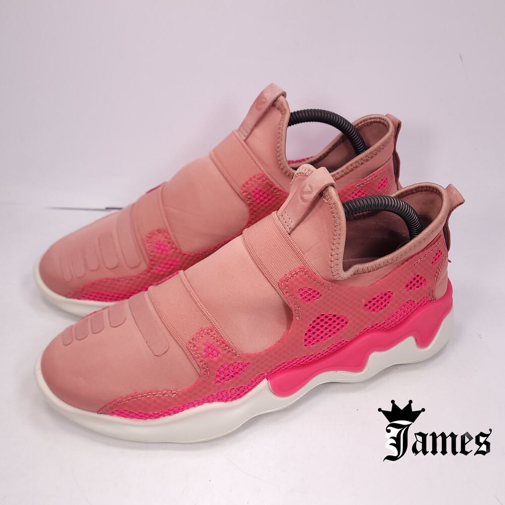 Ecco Elo R2g Athletic Running Training Shoe Womens Size 9.5 81092360304 Pink